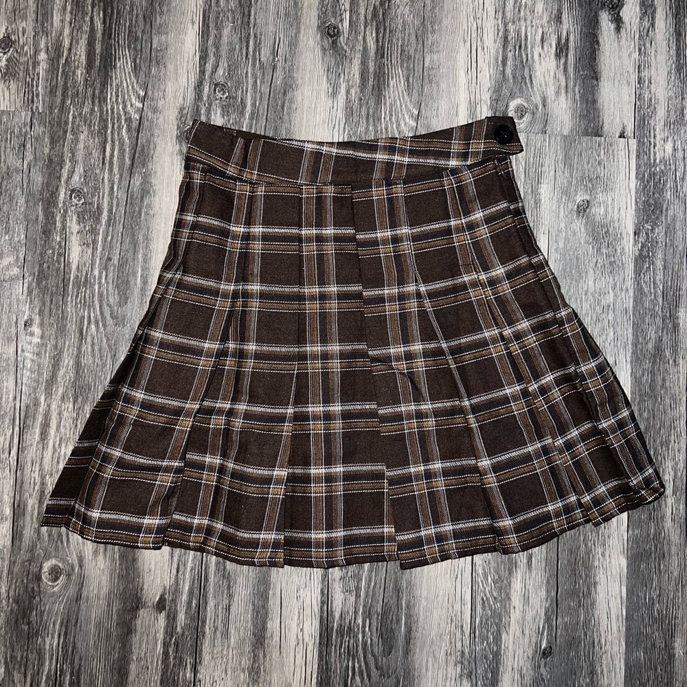 Plaid Skirt